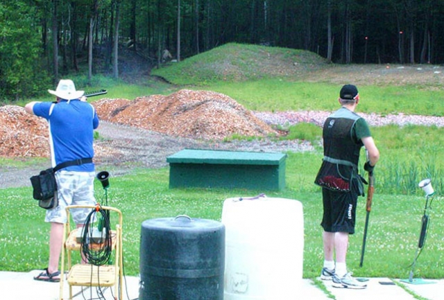 Trap Shooting at Cheshire County Fish and Game - Keene, NH